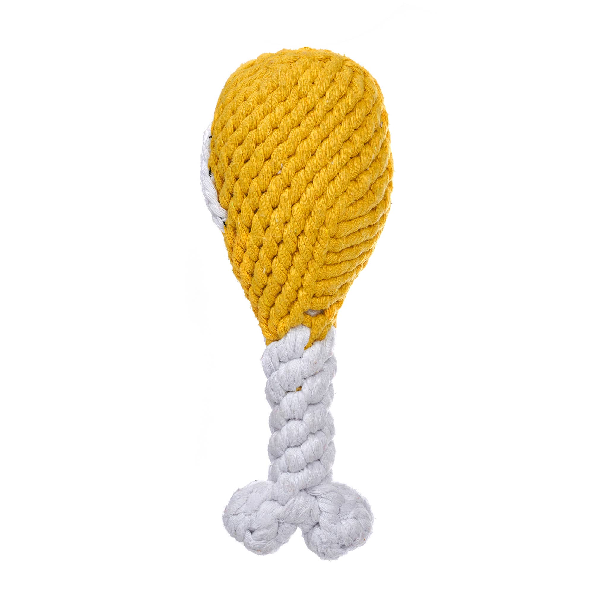 Chicken Drumstick Rope Dog Toy (One Size)