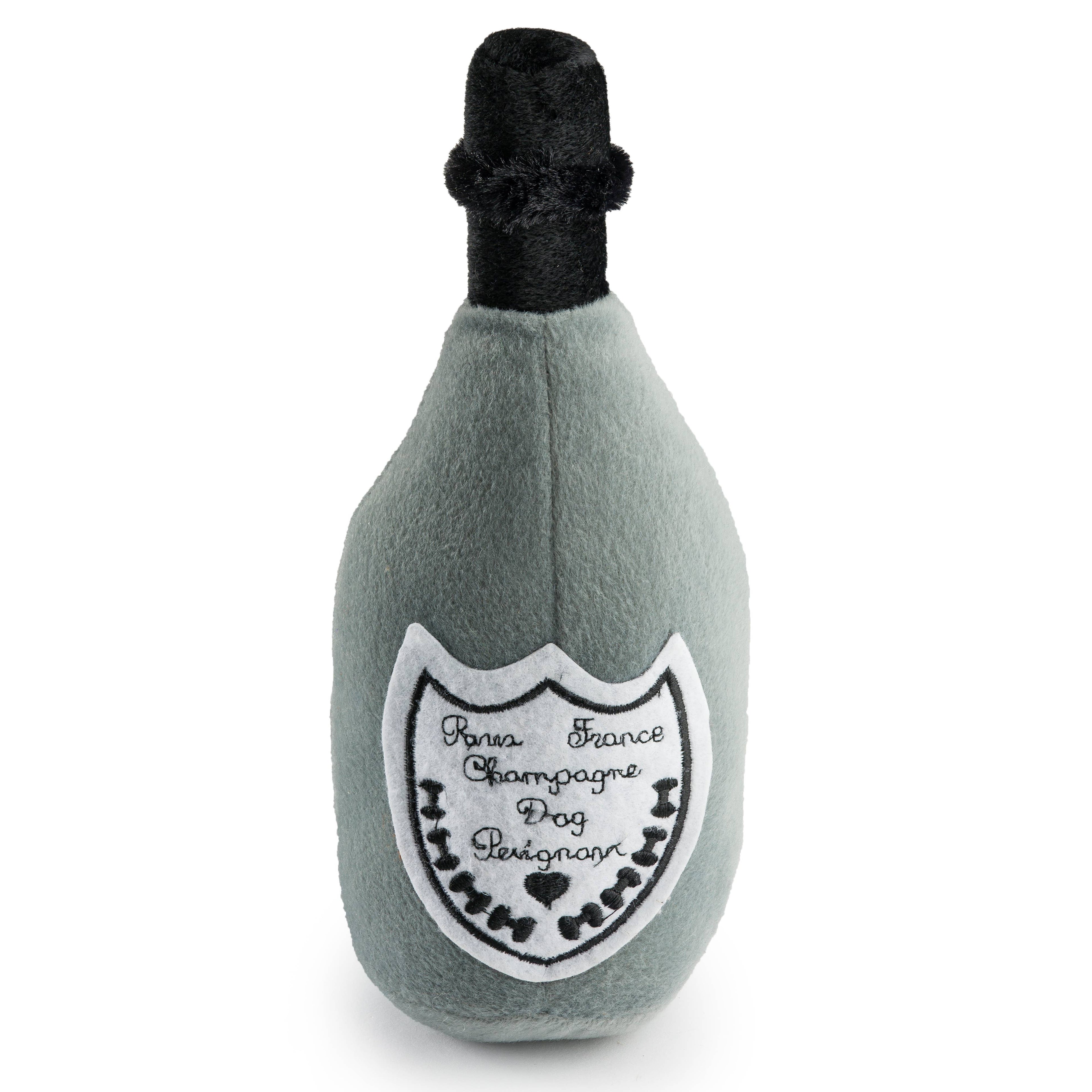 Dog Perignonn Champagne Toy  Squeaker Dog Toy