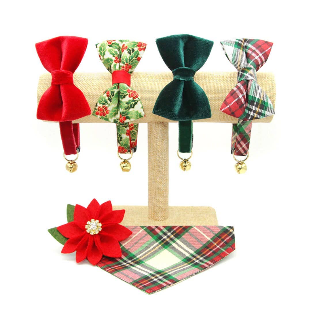 Holiday Plaid Bow Tie