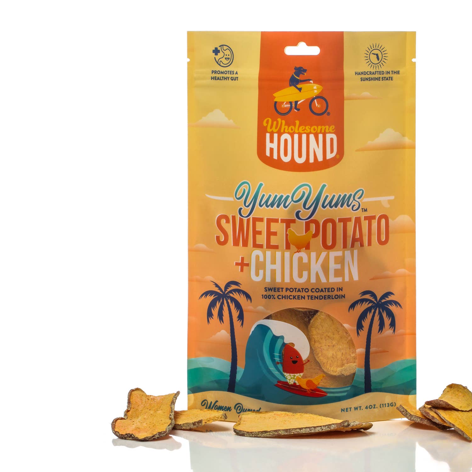Just Sweet Potato & Chicken Yum Yums 4oz
