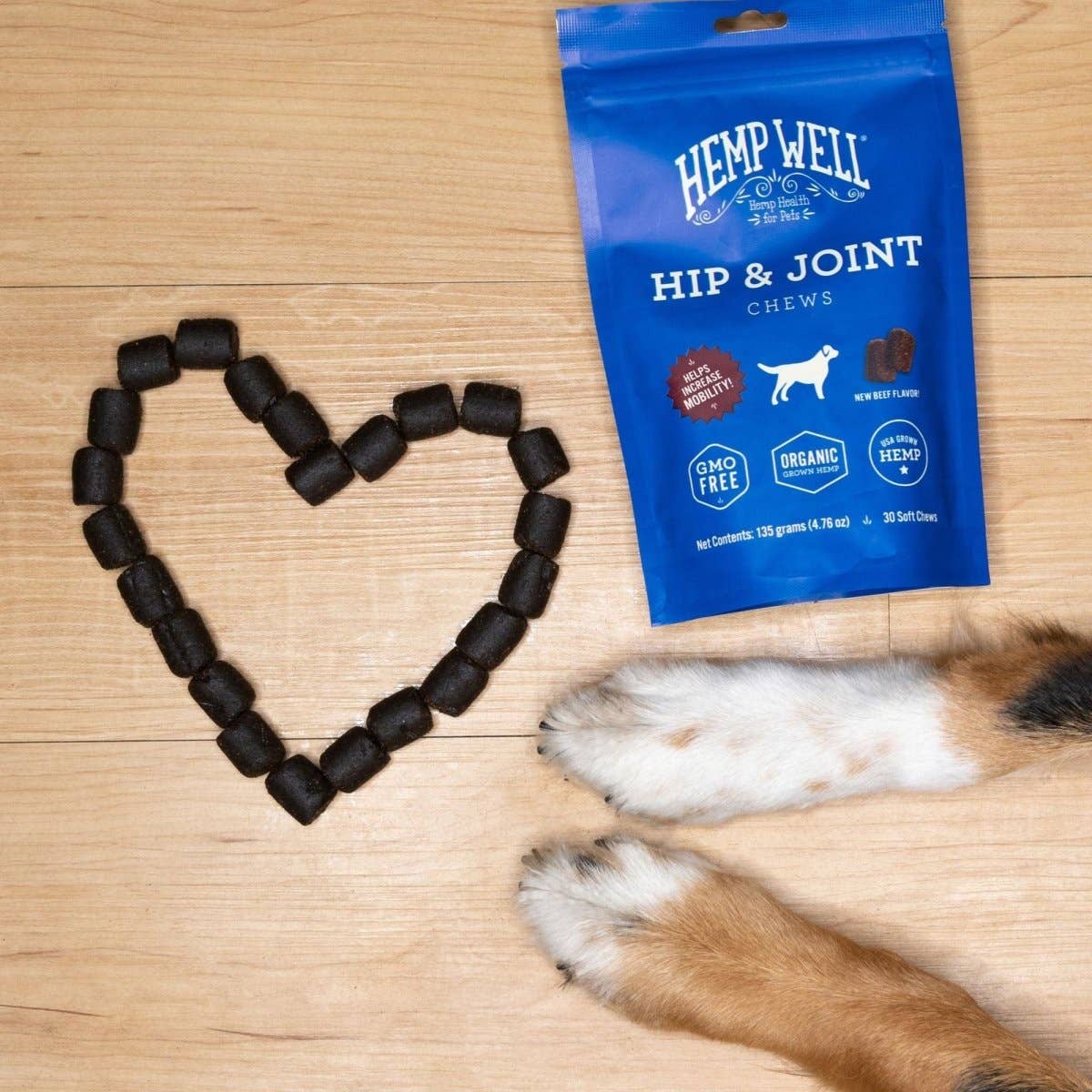 Hemp Well Hip & Joint Dog Soft Chews
