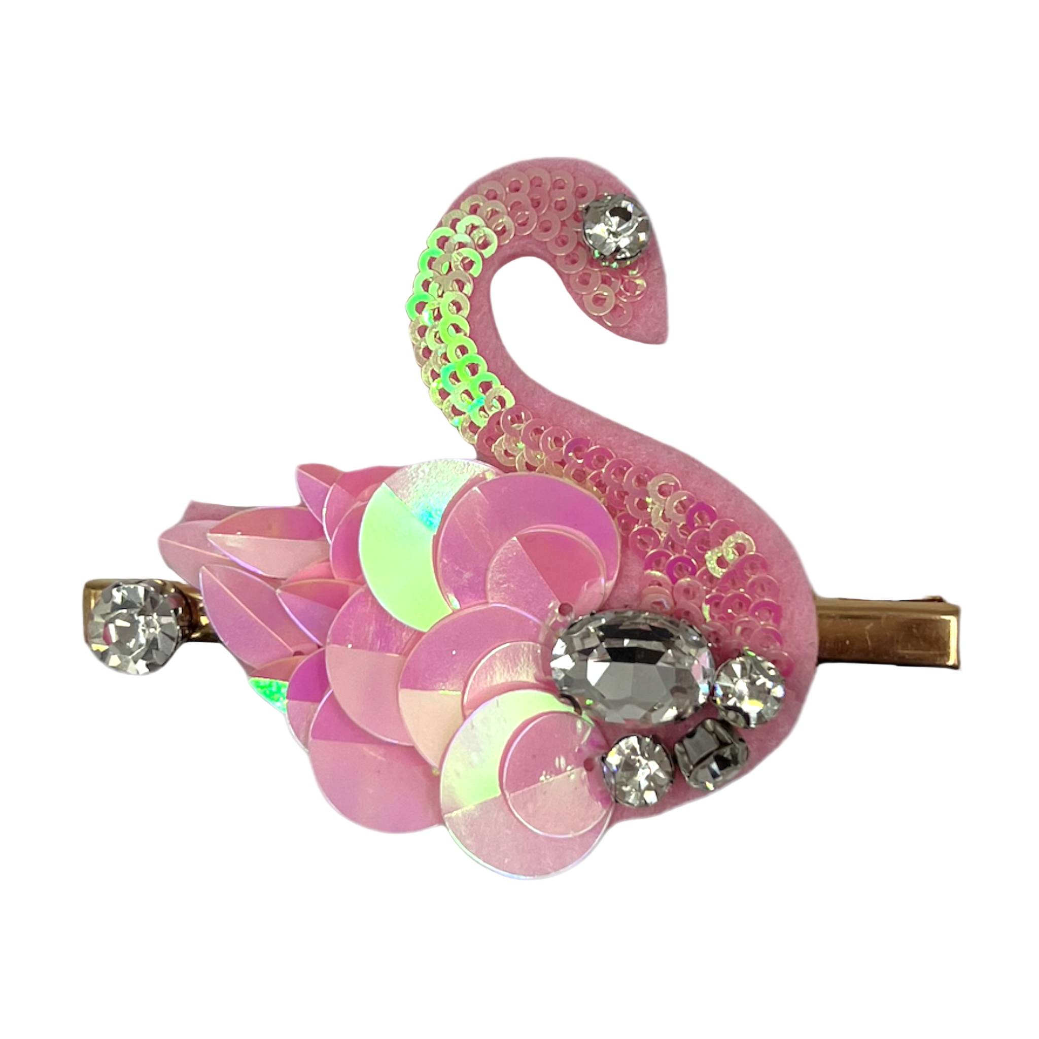 Swan Hairclip