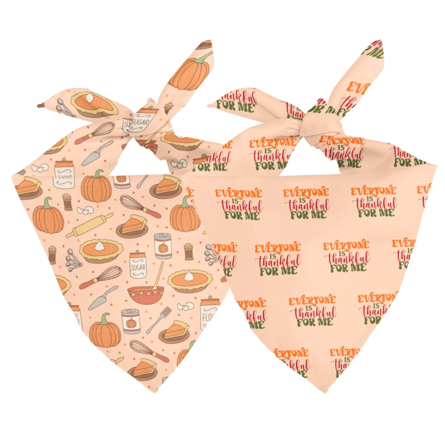 Thanksgiving Dog Bandana 2