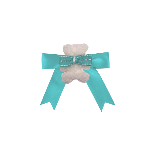 Sniffany Bear Dog Hair Barette