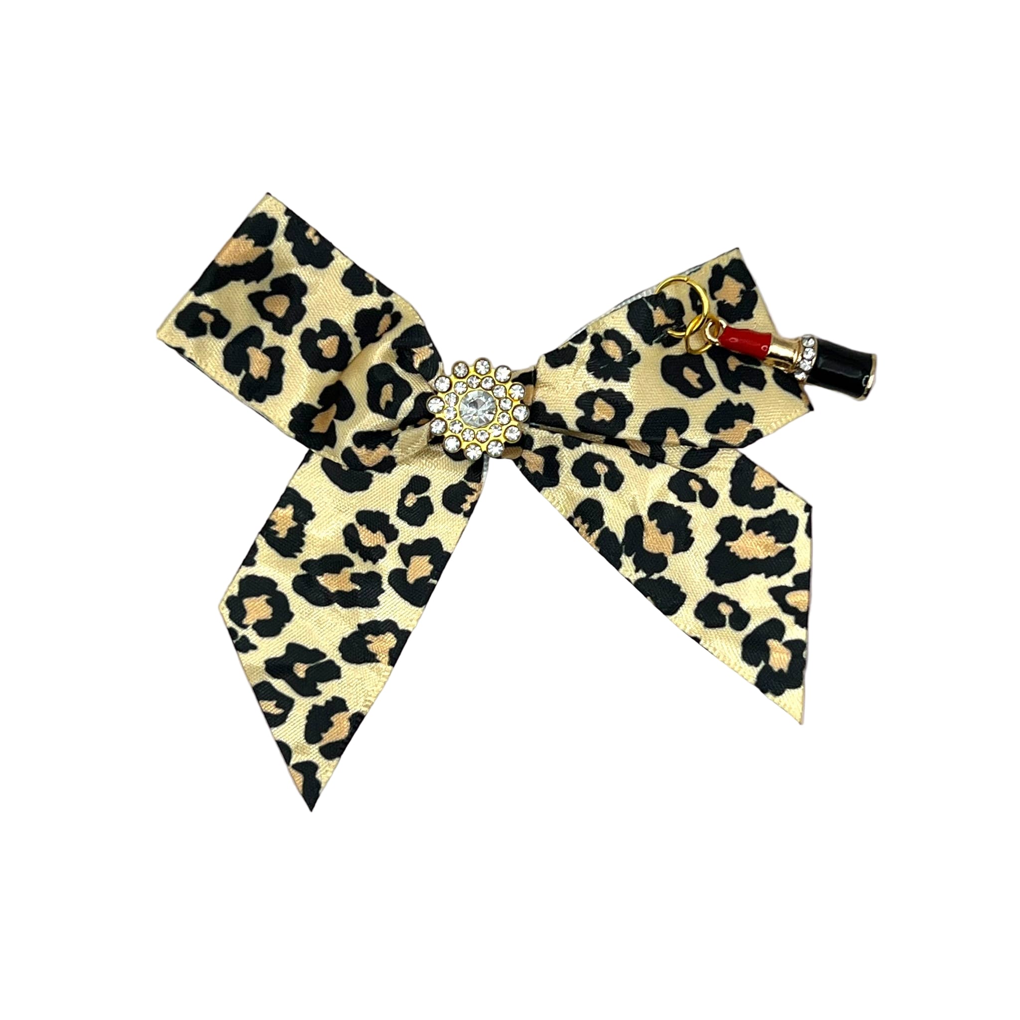 My Fancy Leopard Dog Hair Clips