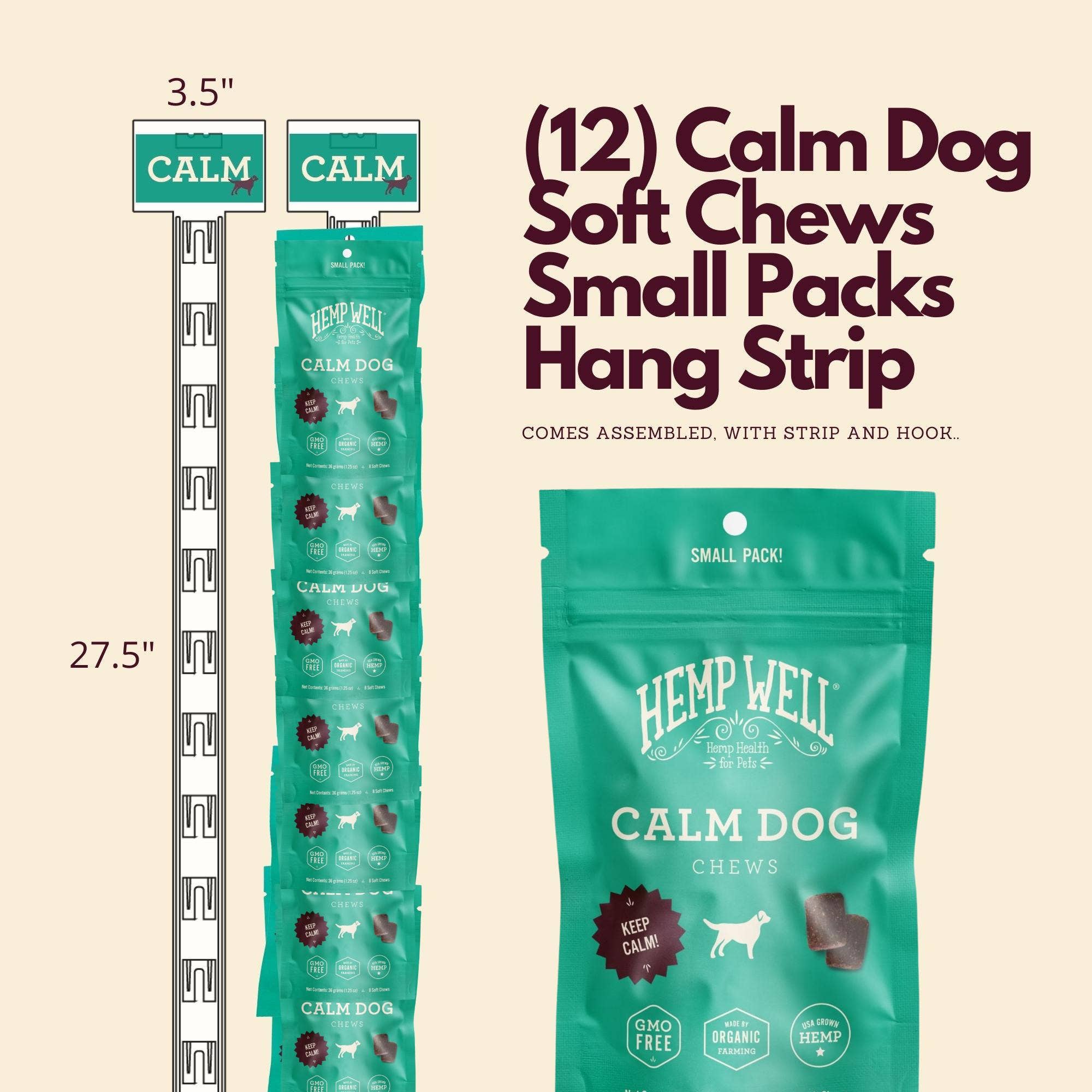 Hemp Well Calm Dog Soft Chews