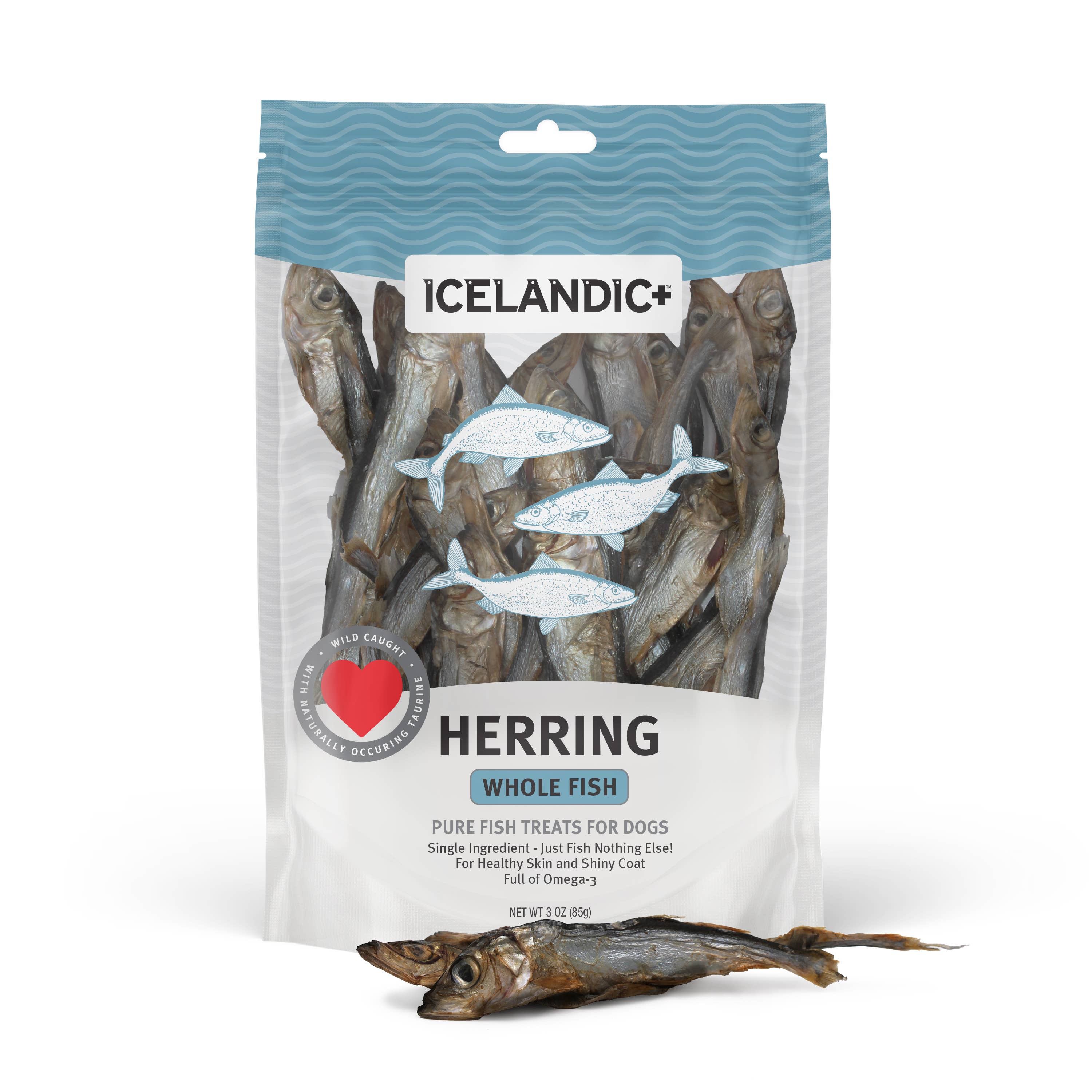Icelandic+ Herring Whole Fish Dog Treats
