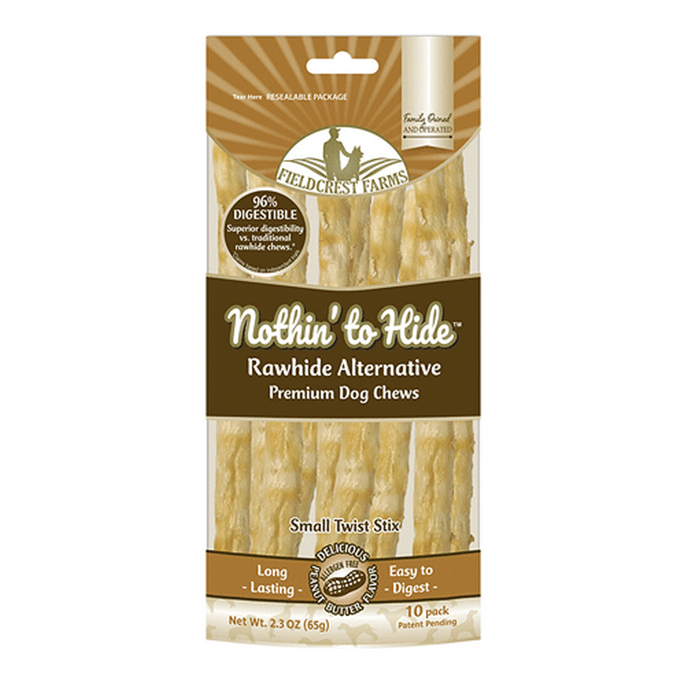 Fieldcrest Farms Nothin' To Hide Small Twist Stix 10pk PB