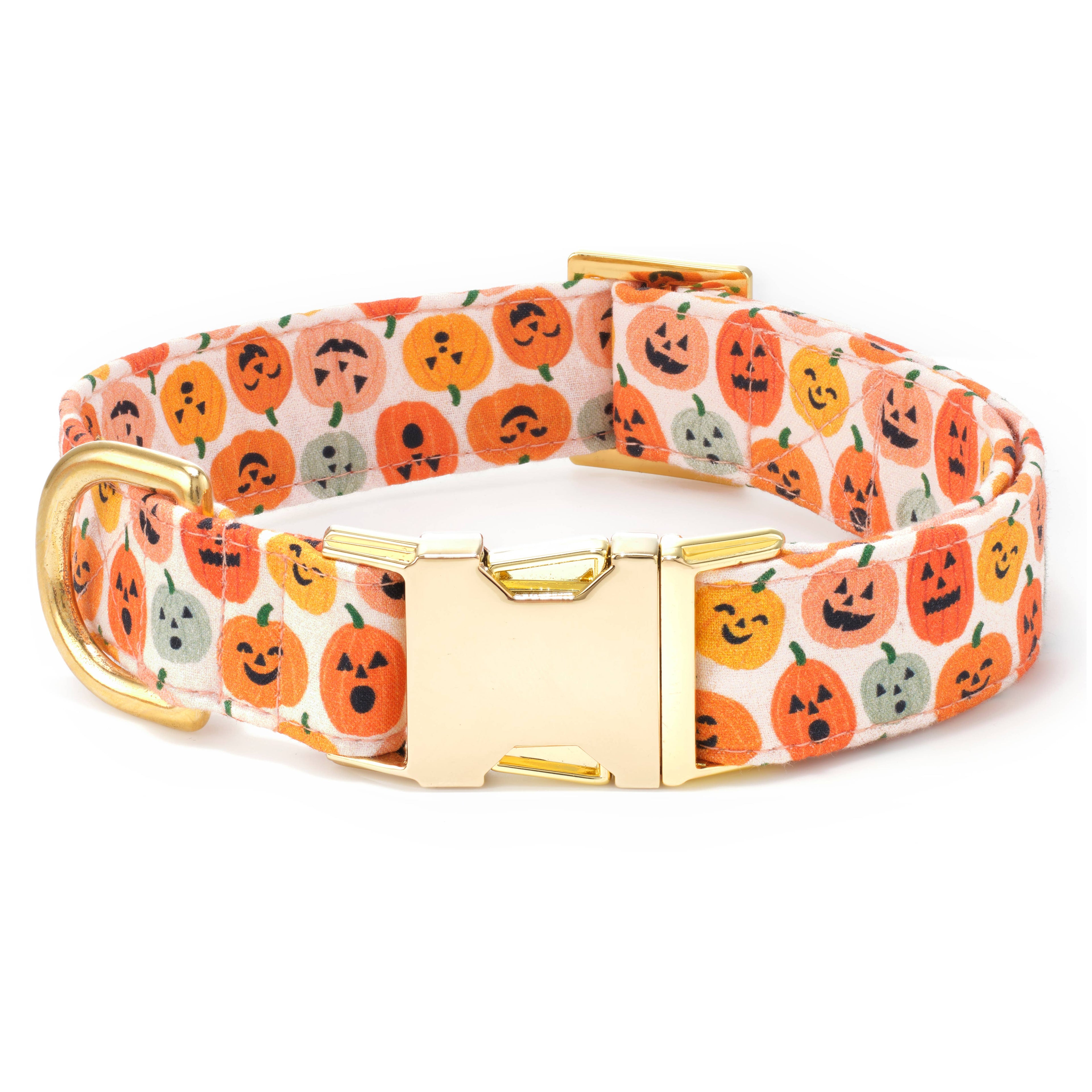 Jack-o'-Lanterns Halloween Dog Collar