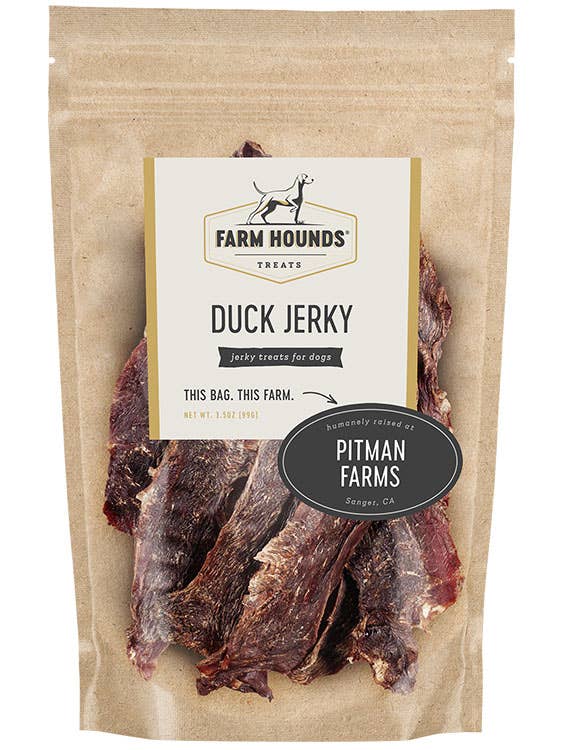 Duck Jerky: 3.5oz