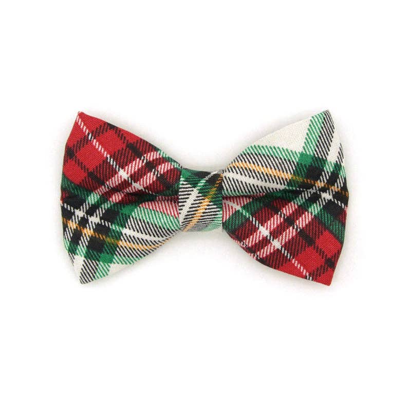 Holiday Plaid Bow Tie