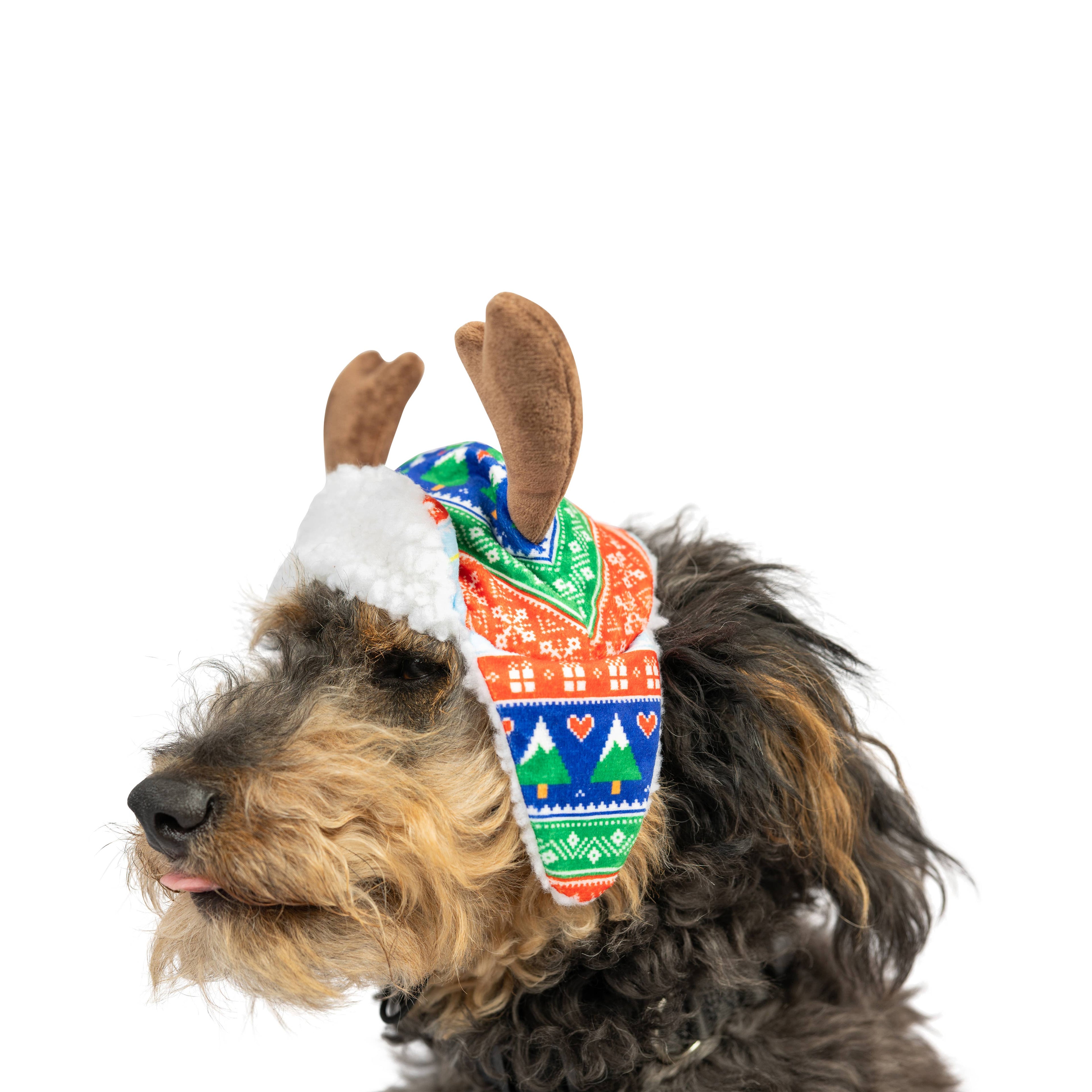 H&K Ugly Sweater Antler Hat with SnugFit®