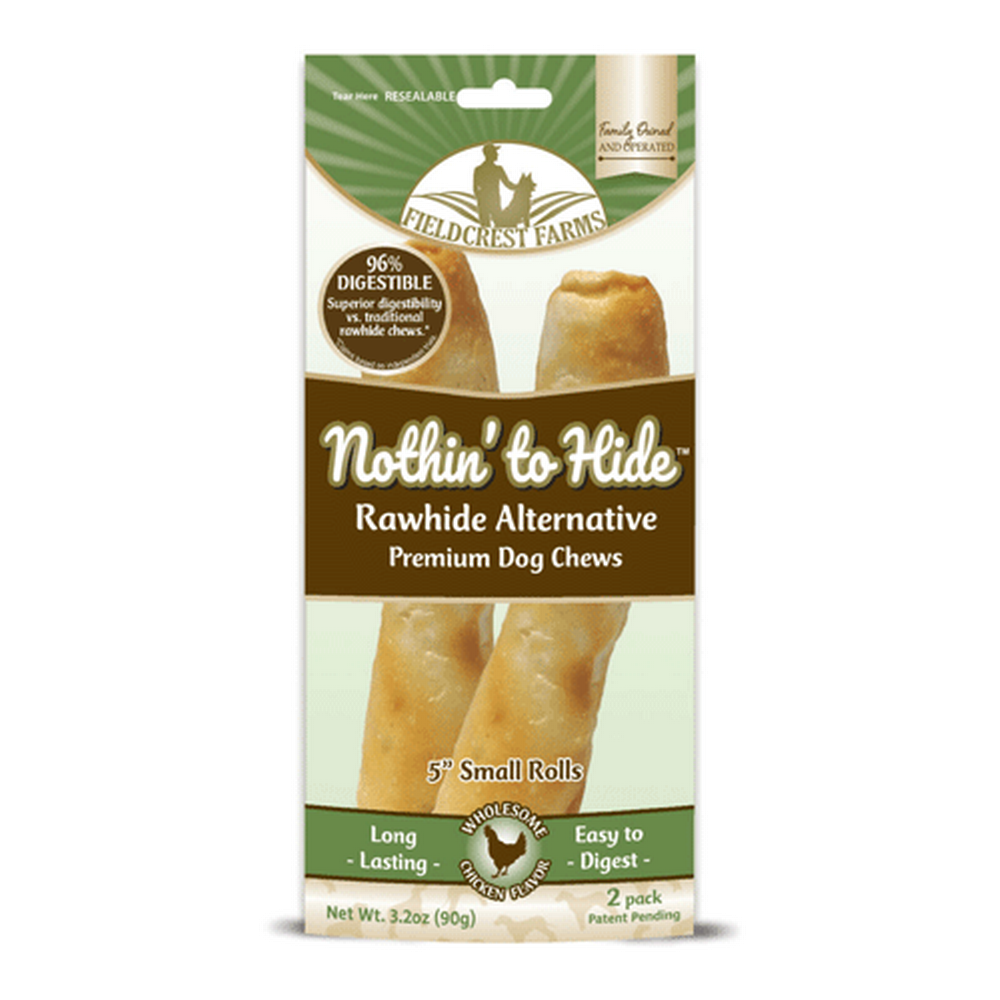 Fieldcrest Farms Nothin' To Hide Small 5" Roll Chicken 2pk