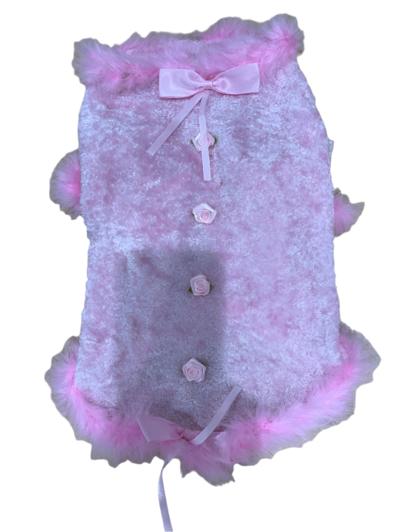 Pink Fluffy Robe