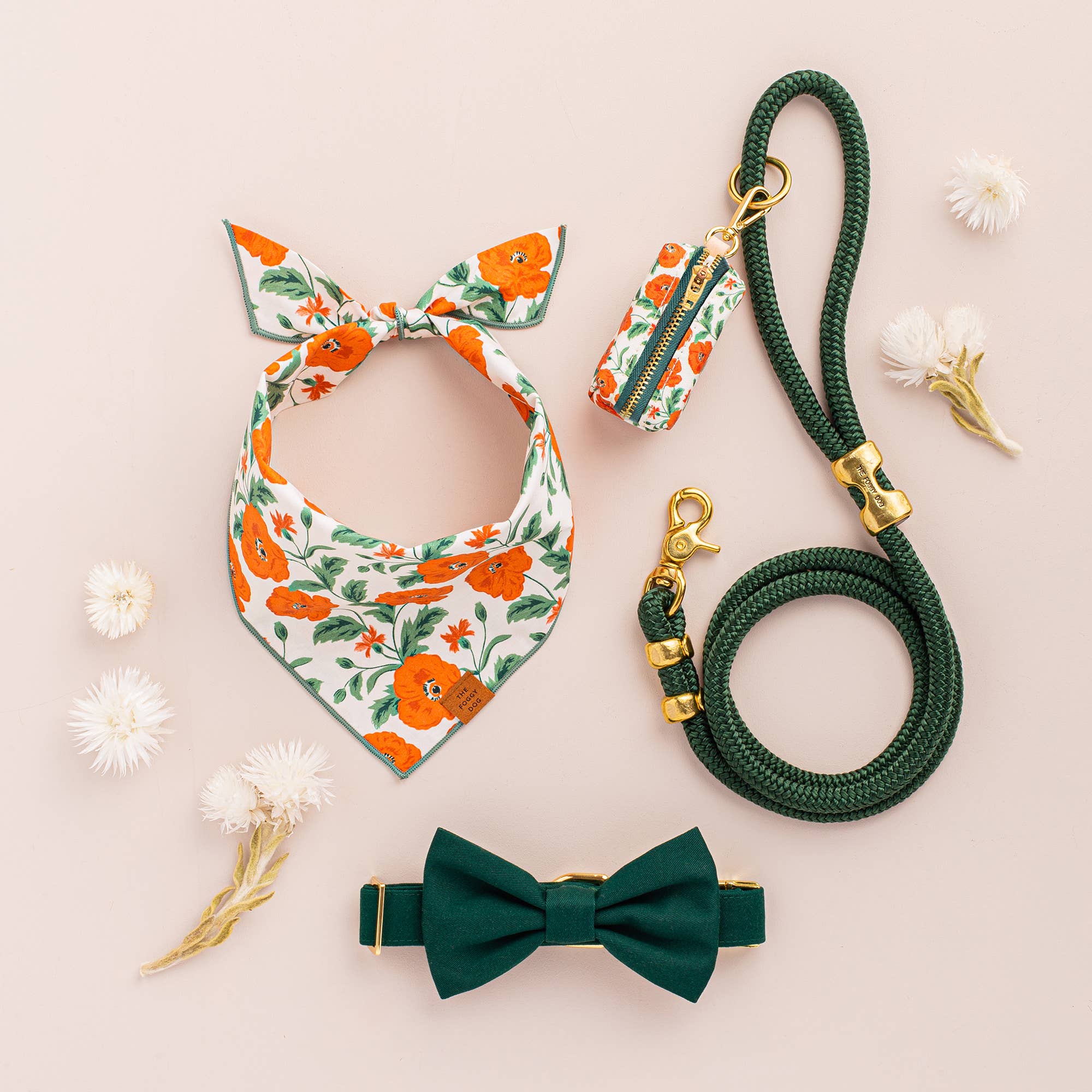 Evergreen Marine Rope Dog Leash: 5 feet