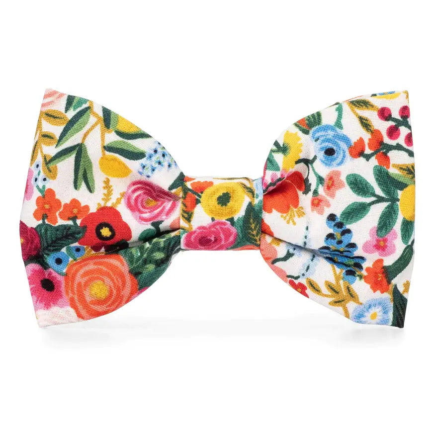Rifle Paper Co. x TFD Garden Party Dog Bow Tie
