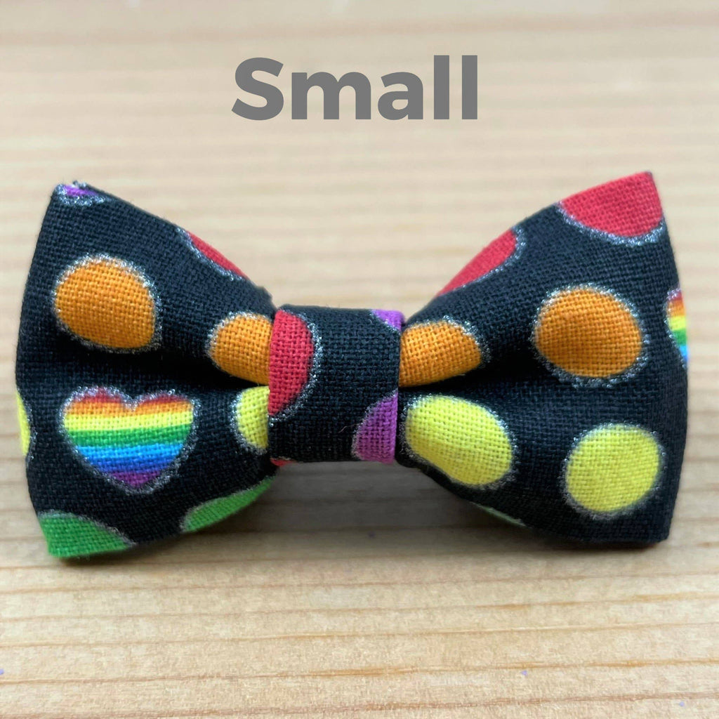 Pride Polka Dots Bow Tie