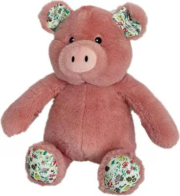 Floral Pink Pig