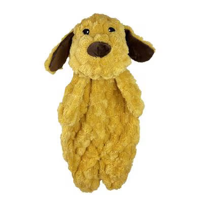 Petlou Flattiez Fuzzy Friends Dog Squeaky Plush Dog Toy