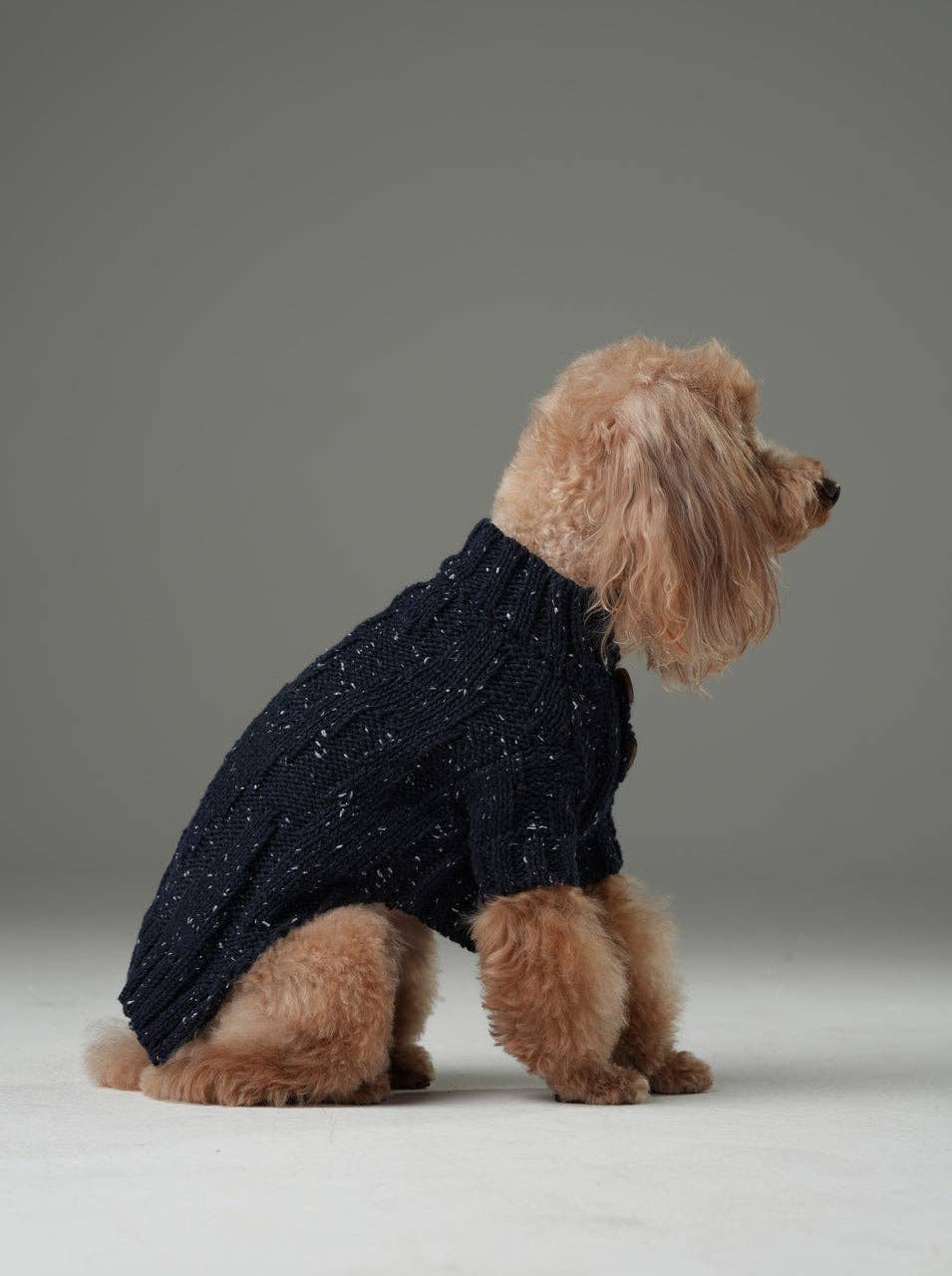 GLACIER PET SWEATER - NAVY