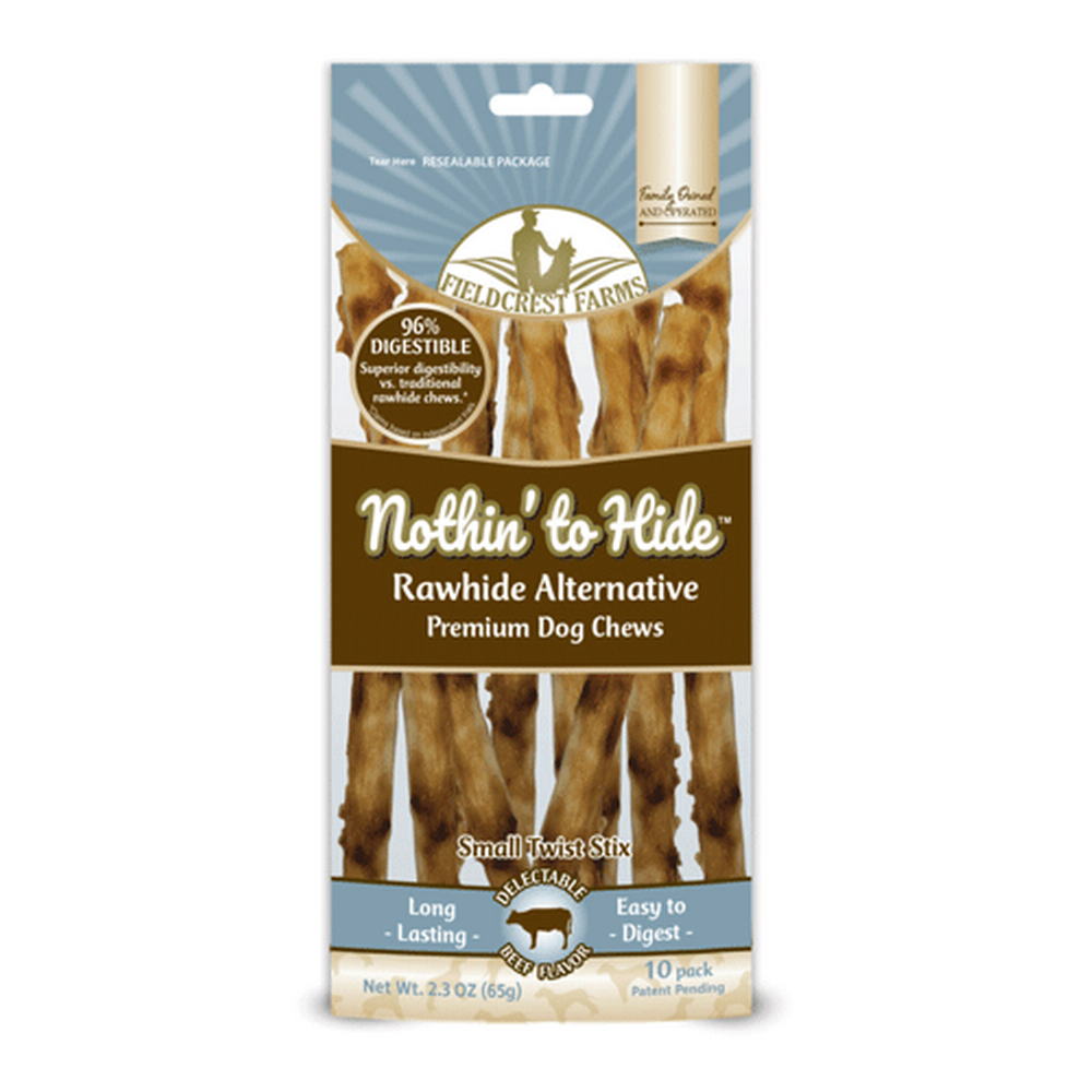 Fieldcrest Farms Nothin' To Hide Twist Stix Beef S 10pk