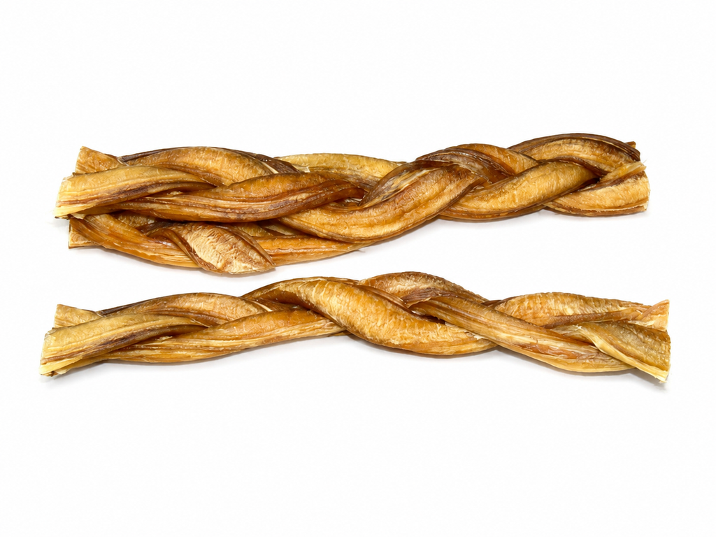Bully Stick 6"  Braided