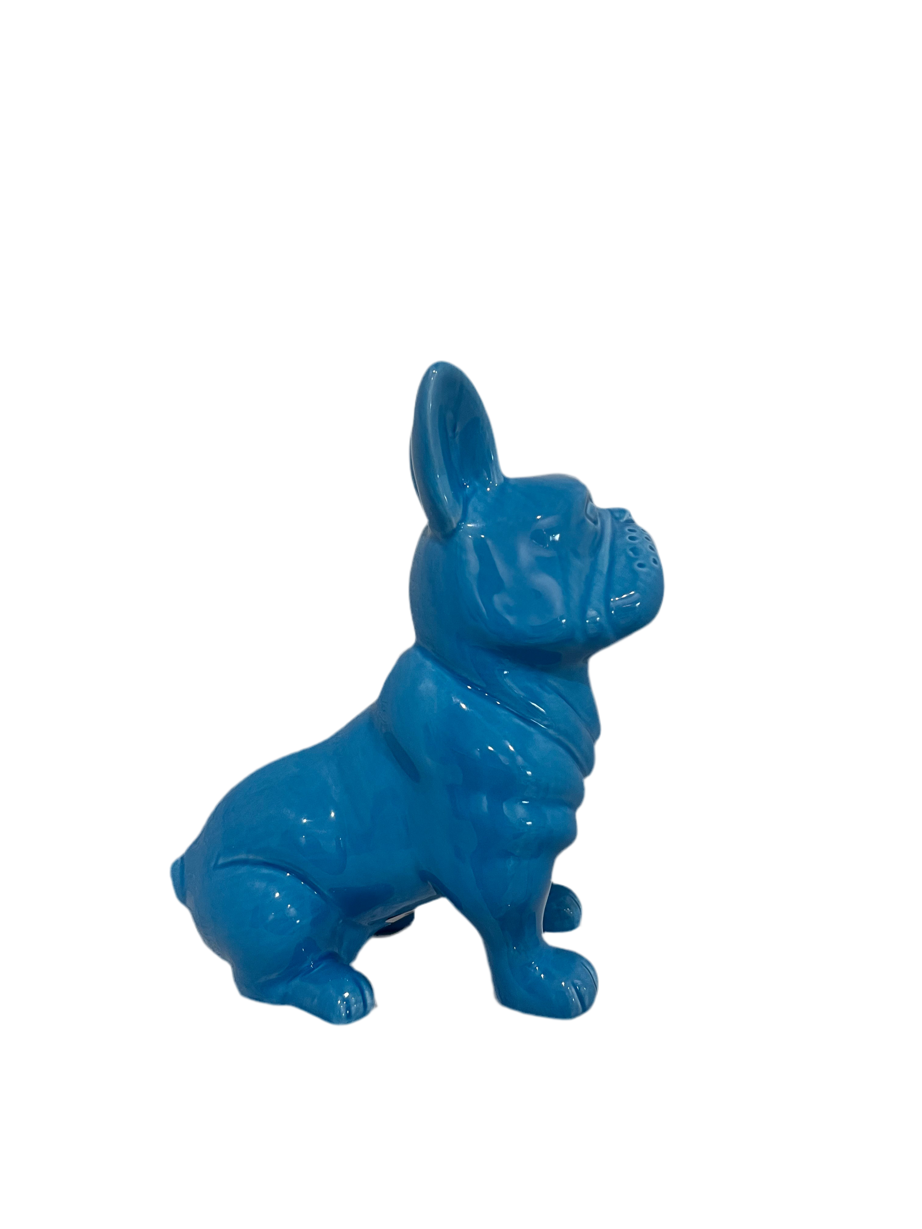 Bright Blue Bull Dog