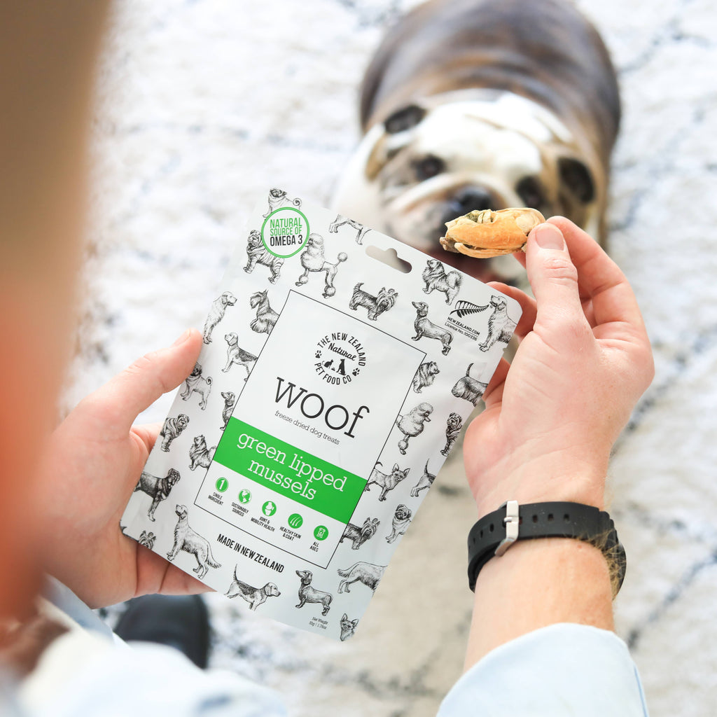 Woof NZ Green Mussel Treat 1.76oz