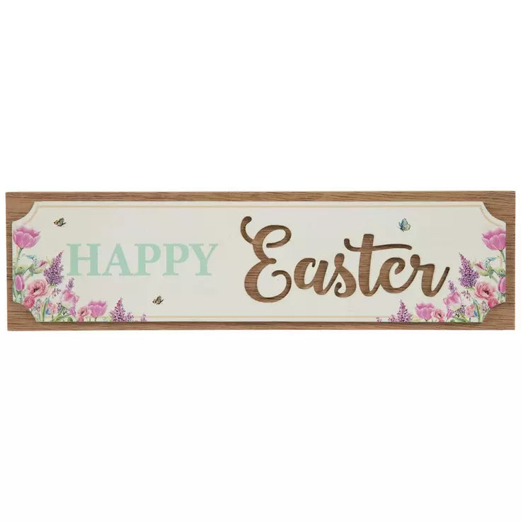 Happy Easter Wood Decor