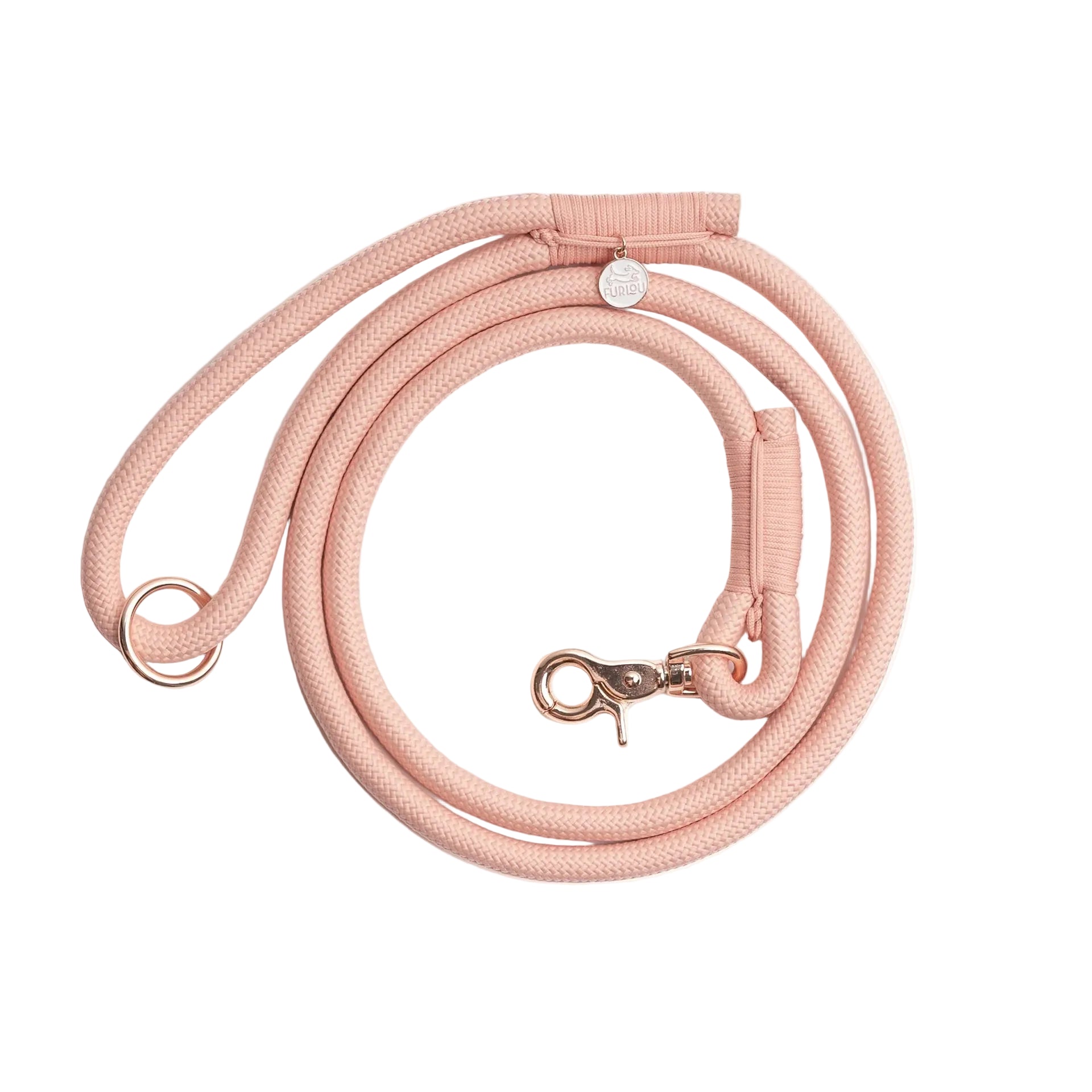 Peach Rope Leash