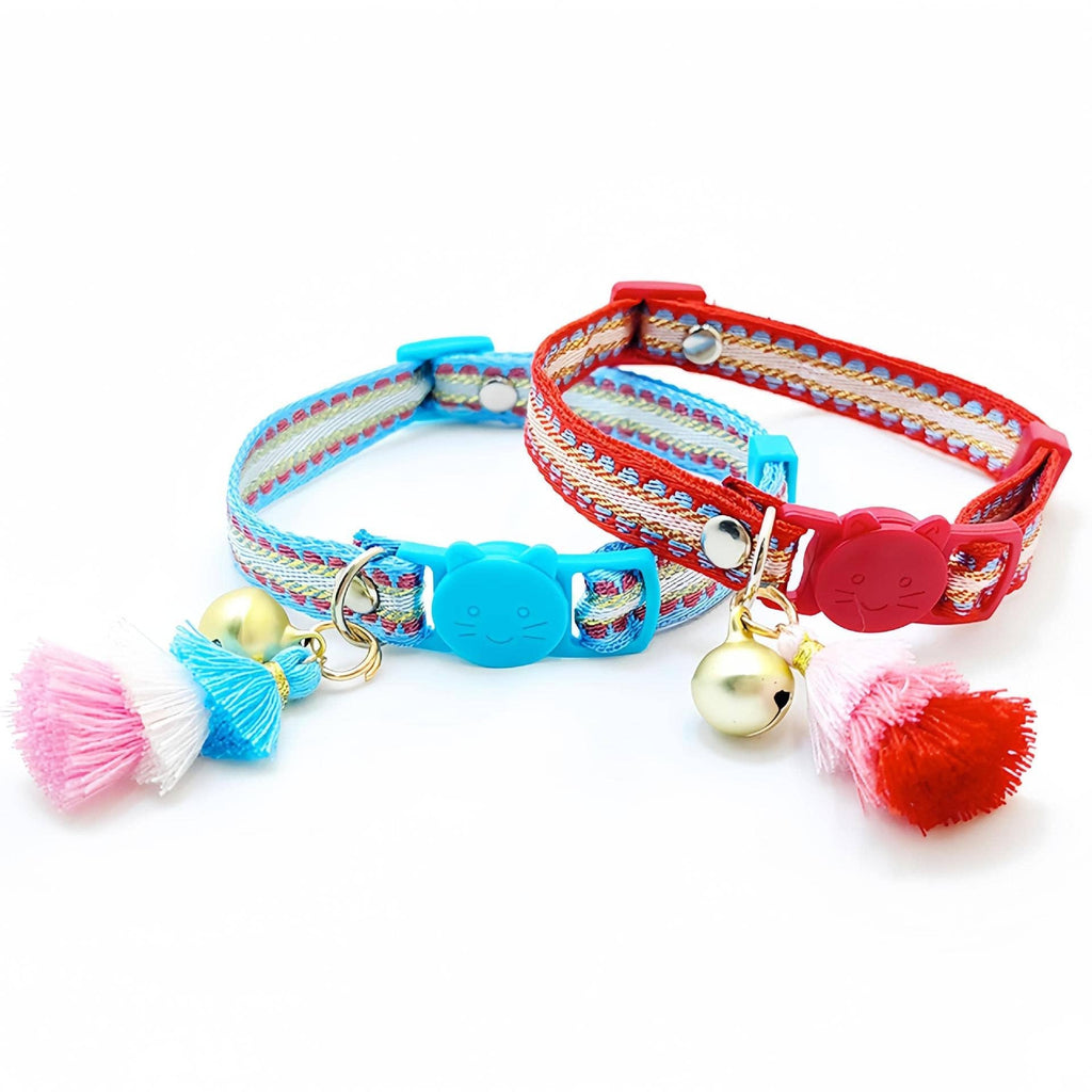 Mokka - Embroidered Cat Collar