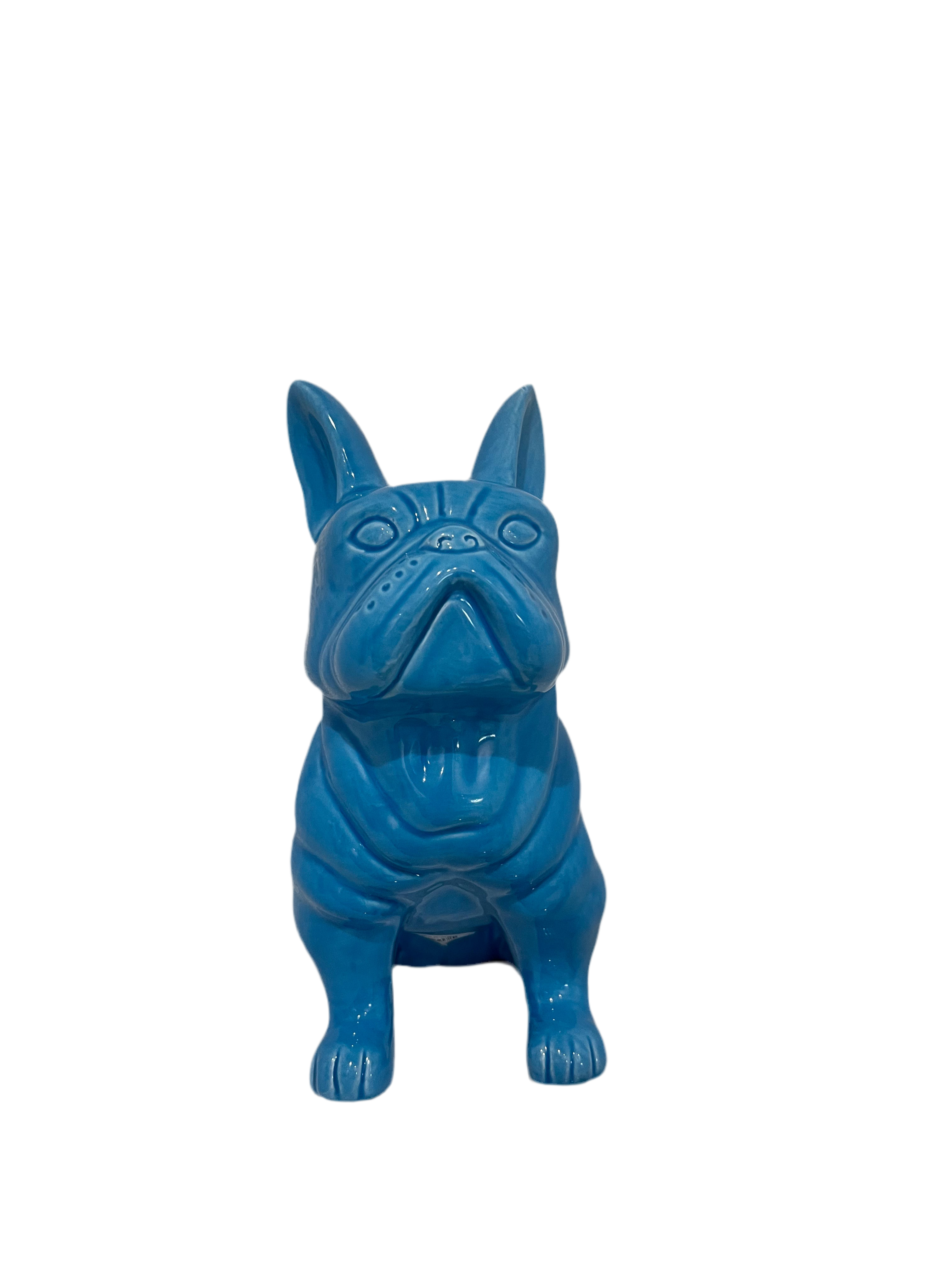 Bright Blue Bull Dog