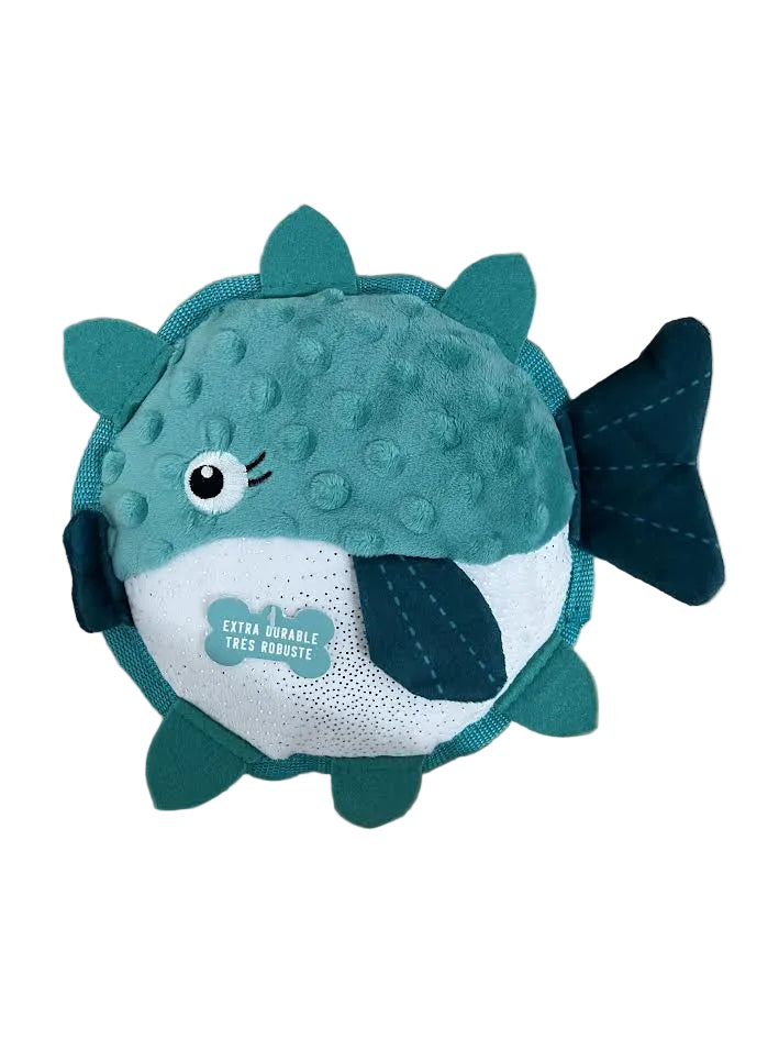 Crinkle and Squeak Puffer Fish