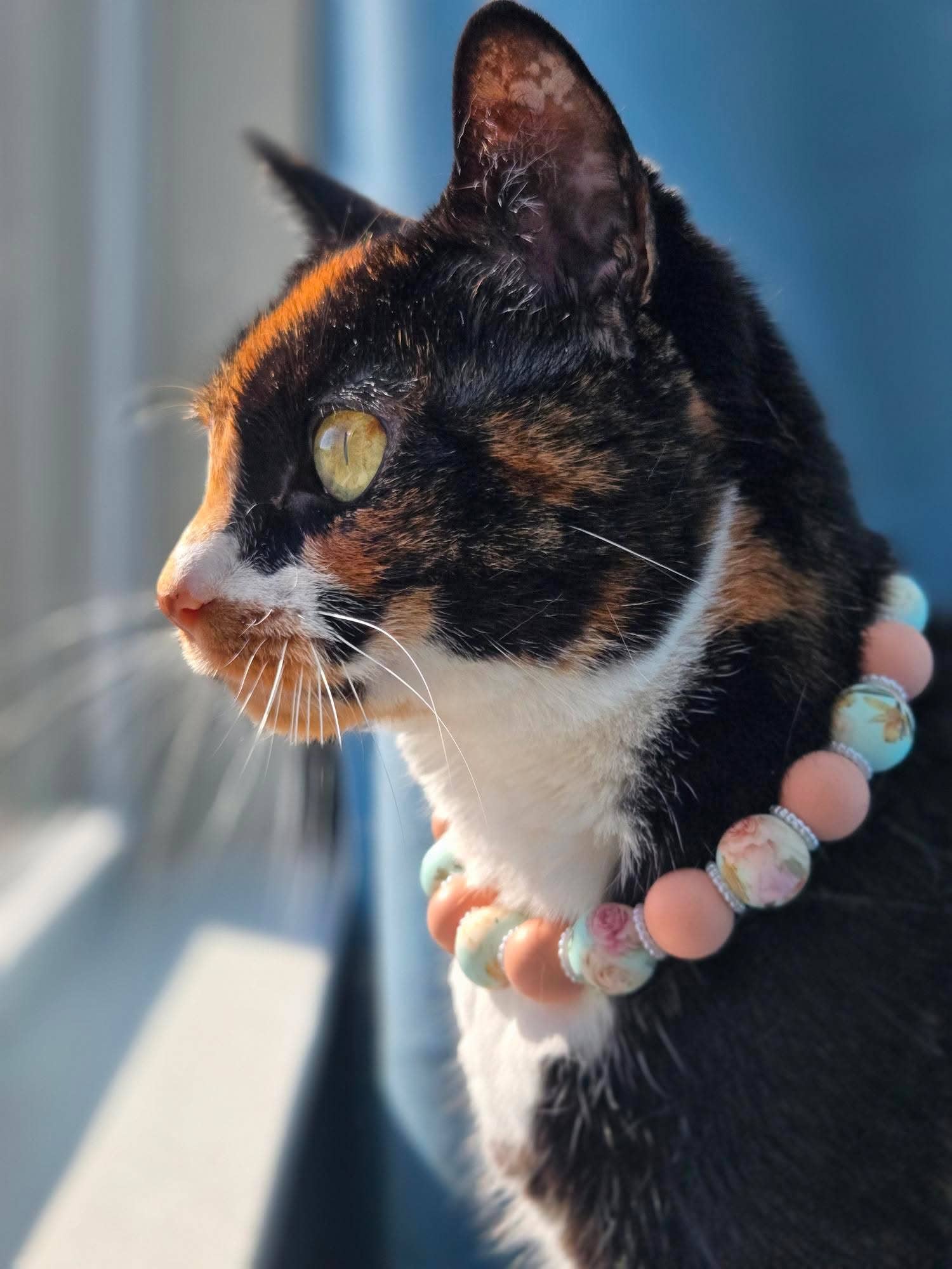 1930's Posies | Beaded Dog Necklace