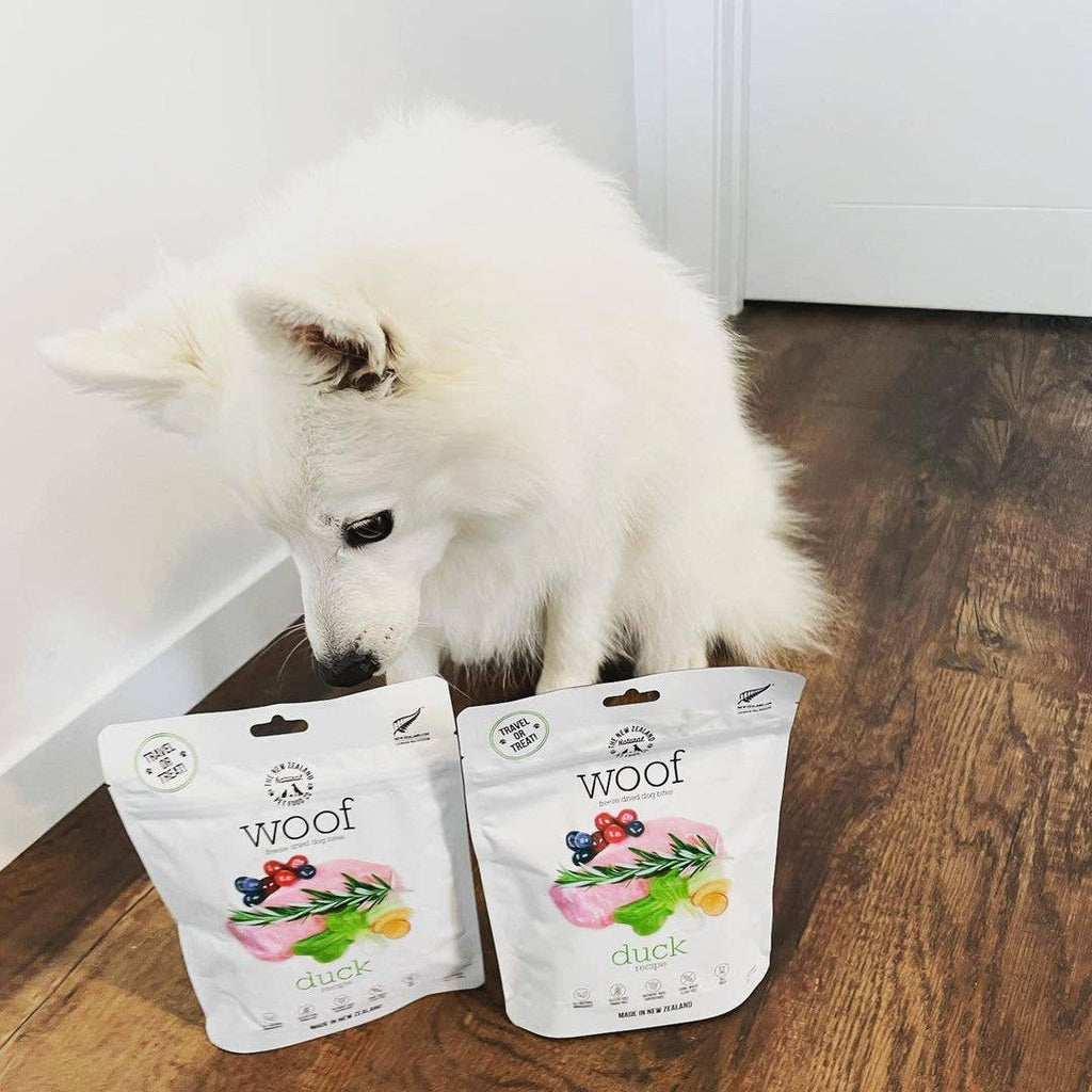 Woof Duck Freeze Dried Dog Food 9.9oz