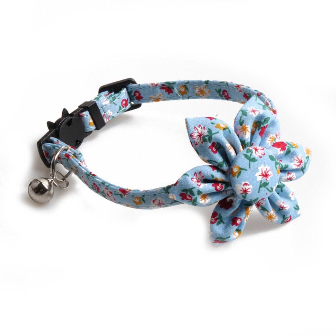 Mokka - Floral Cat Collar – Adjustable & Safety Breakaway Design