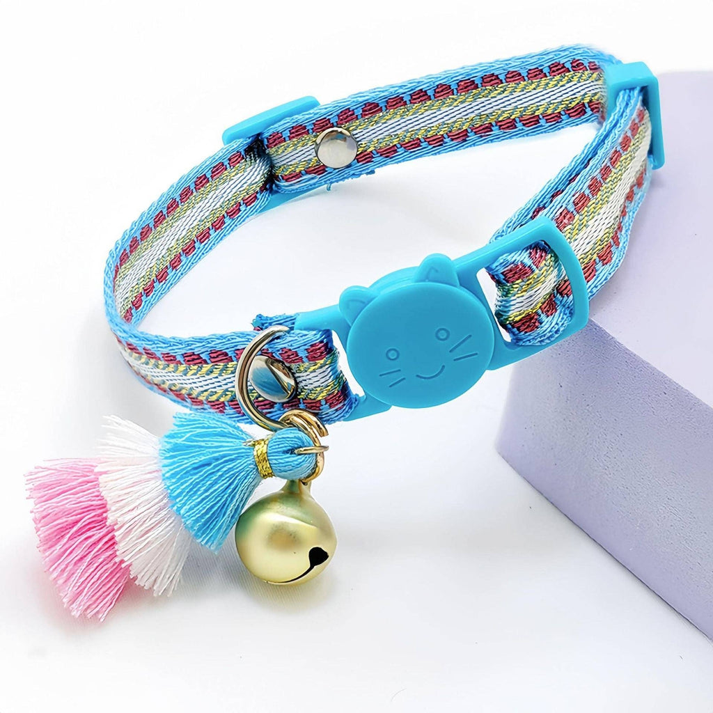 Mokka - Embroidered Cat Collar
