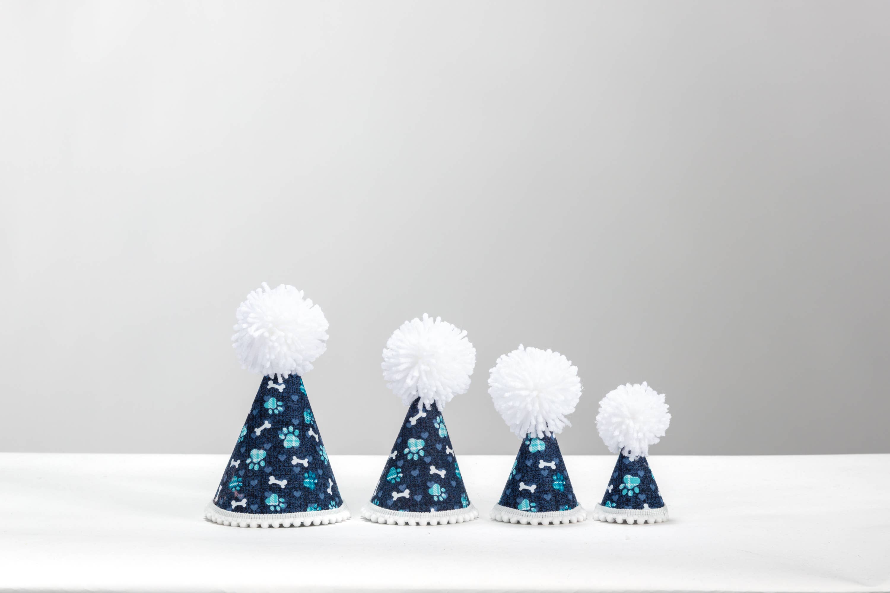 Blue Paws Party Hat