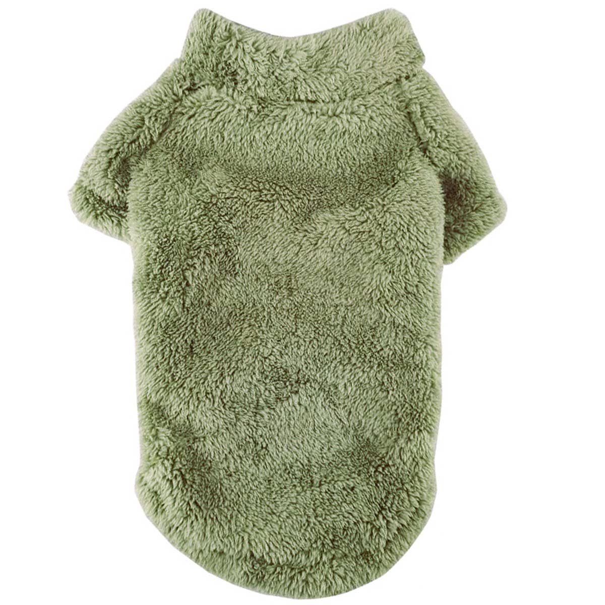 Soft Plush Pullover - Moss Green