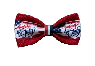 Happy 4th of July on Red Burlap