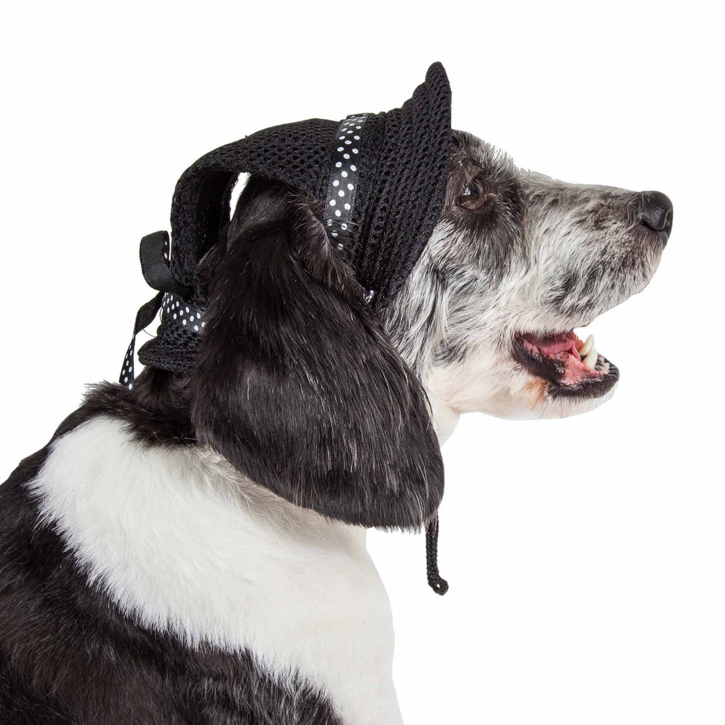 UV Protectant Adjustable Dog Hat Cap
