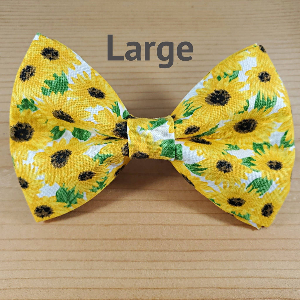 Sunflowers Bow Tie