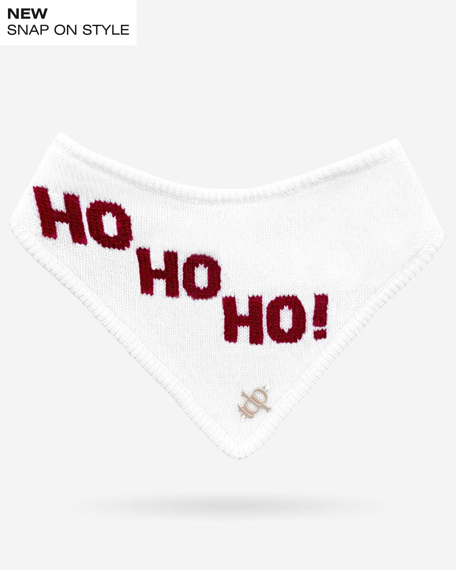 CHRISTMAS DOG BANDANA | HO HO HO