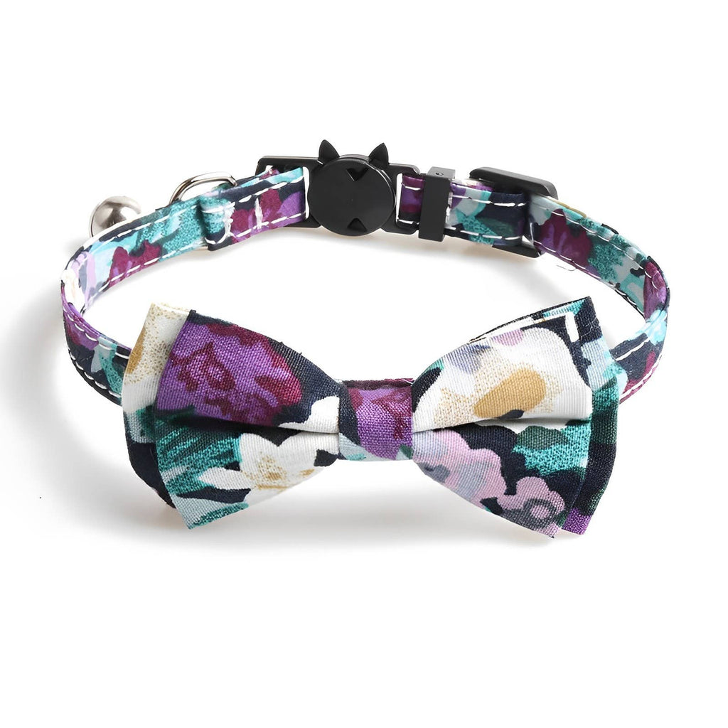 Mokka - Floral Pet Cat Collar