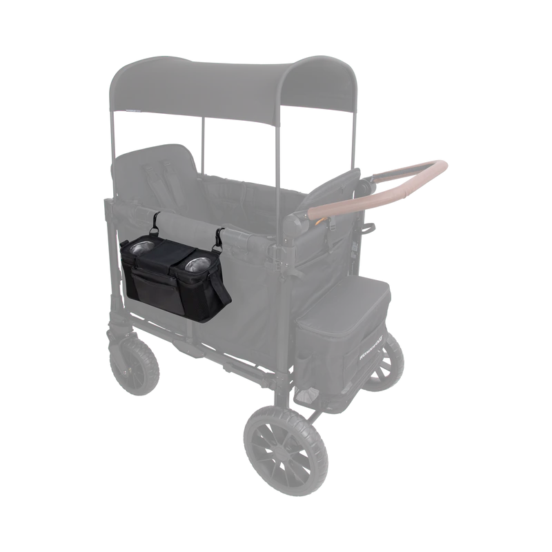 Parent Console with 2 Insulated Cup Holders