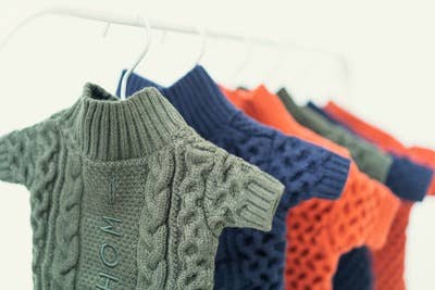 LAPEL CARDIGAN SWEATER