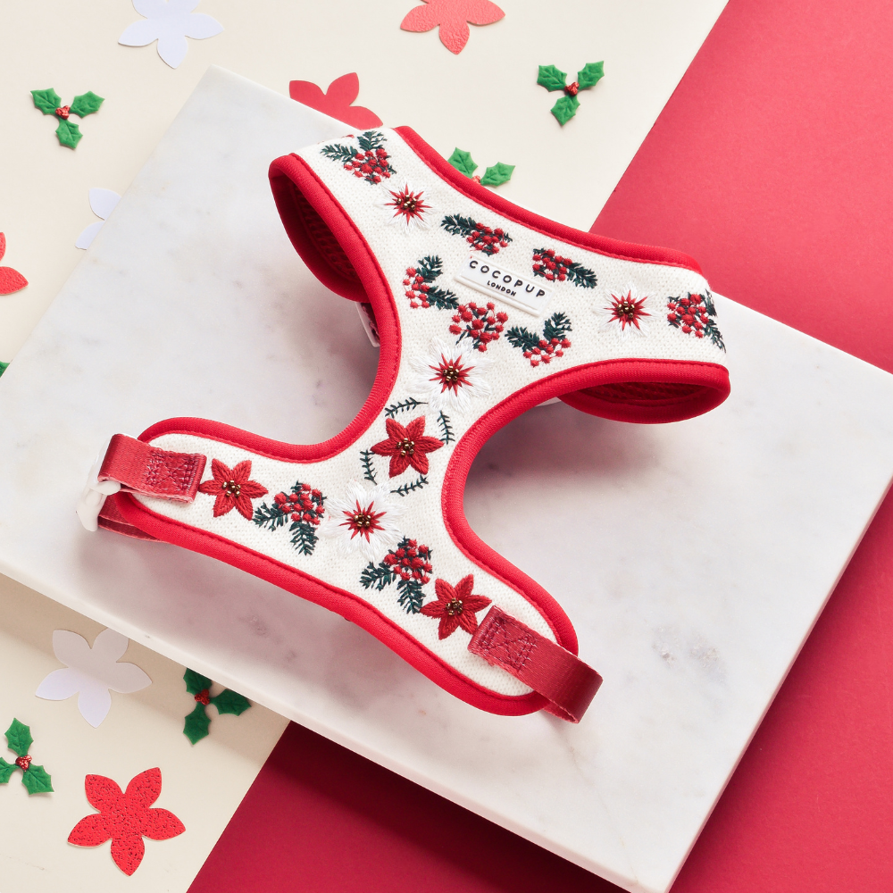 LUXE Embroidered Frosty Flower HARNESS