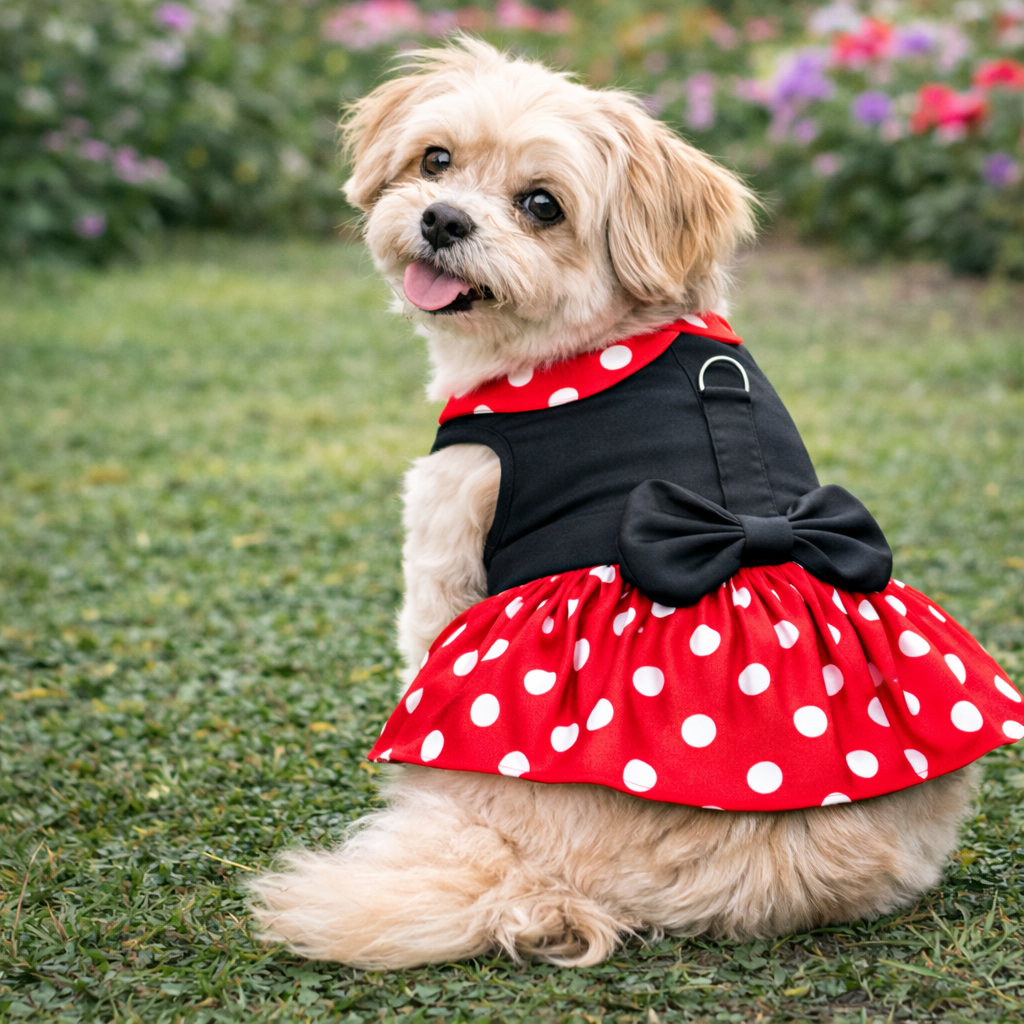 Red Dots Dress Minnie