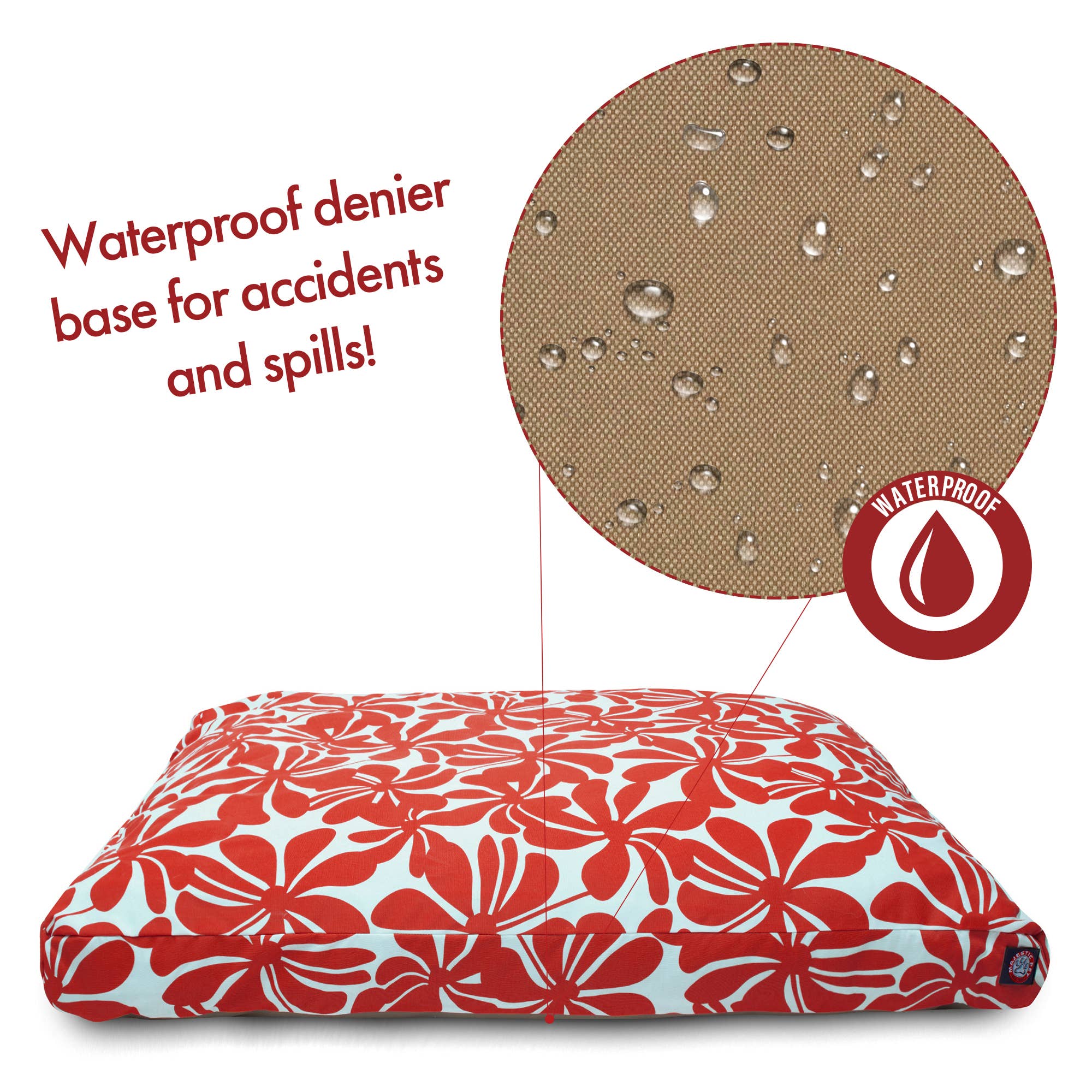 Plantation Rectangle Dog Bed