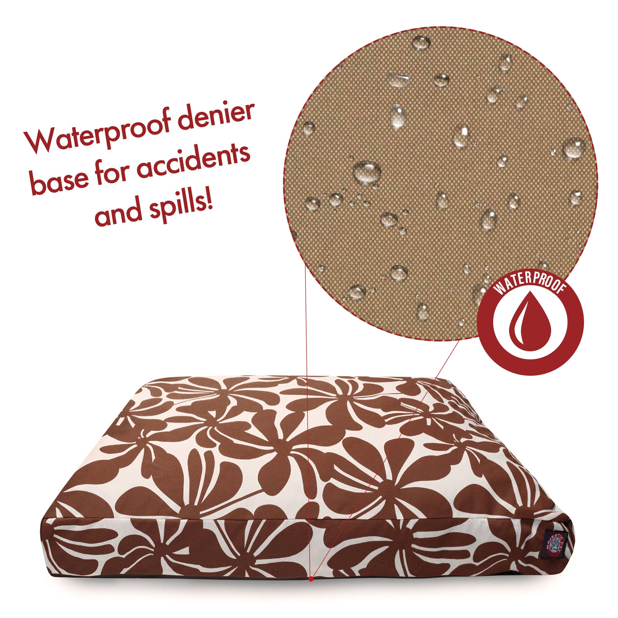 Plantation Rectangle Dog Bed